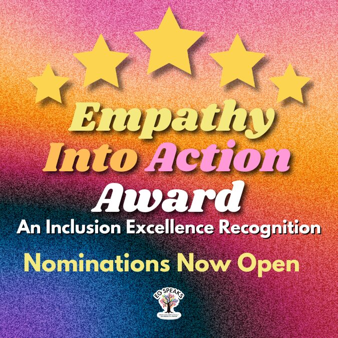 Empathy into action award advertisement - click to read more